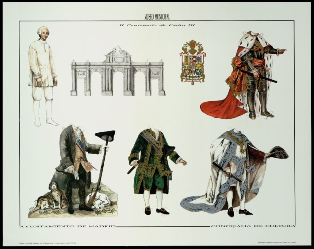 Miniatura de II Centenario de Carlos III.