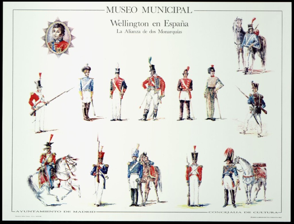 Miniatura de Wellington en España. La alianza de dos monarquías.