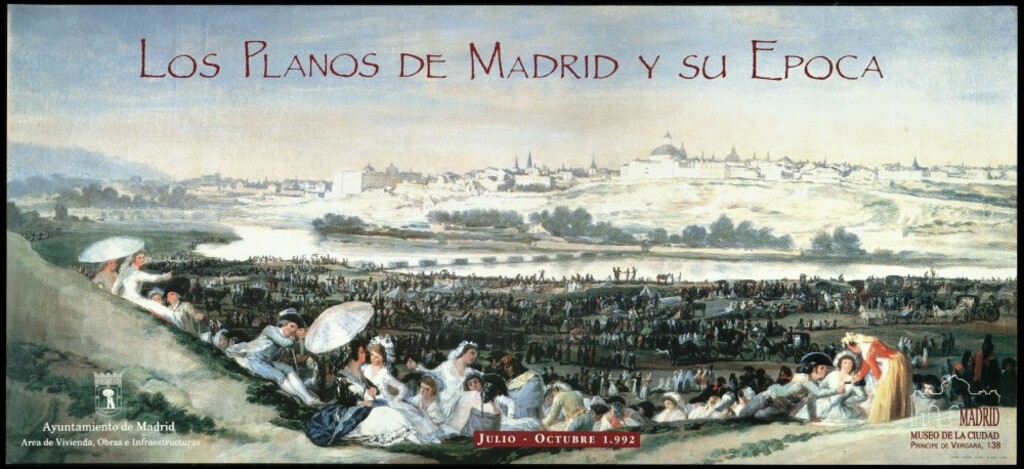 Miniatura de Los planos de Madrid y su época. Julio-octubre 1992