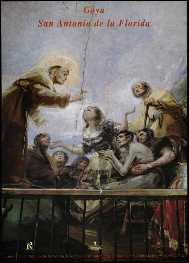 Miniatura de Goya. San Antonio de la Florida, Ermita de San Antonio de la Florida