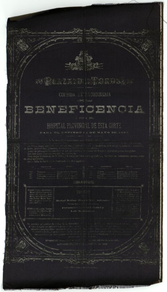 Miniatura de Corrida de toros celebrada el día 31 de mayo de 1885