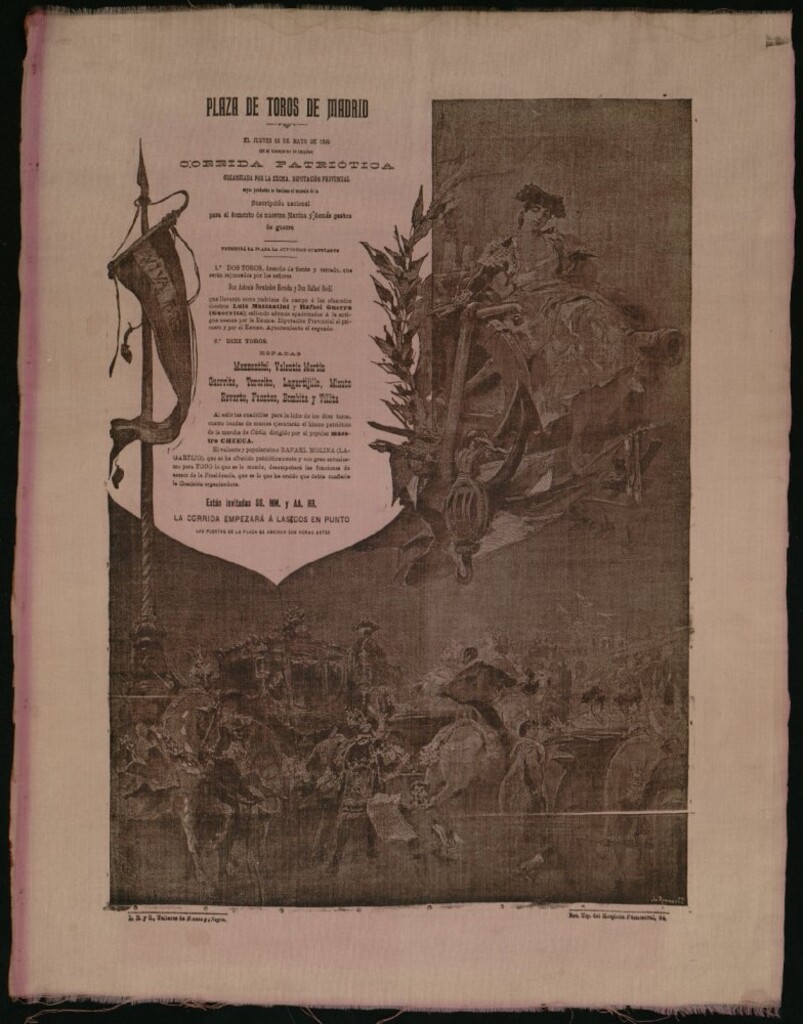 Miniatura de Corrida de toros celebrada el día 12 de mayo de 1898