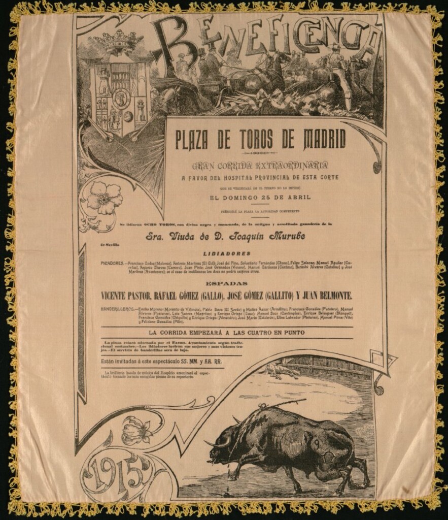 Miniatura de Corrida de toros celebrada el día 25 de abril de 1915
