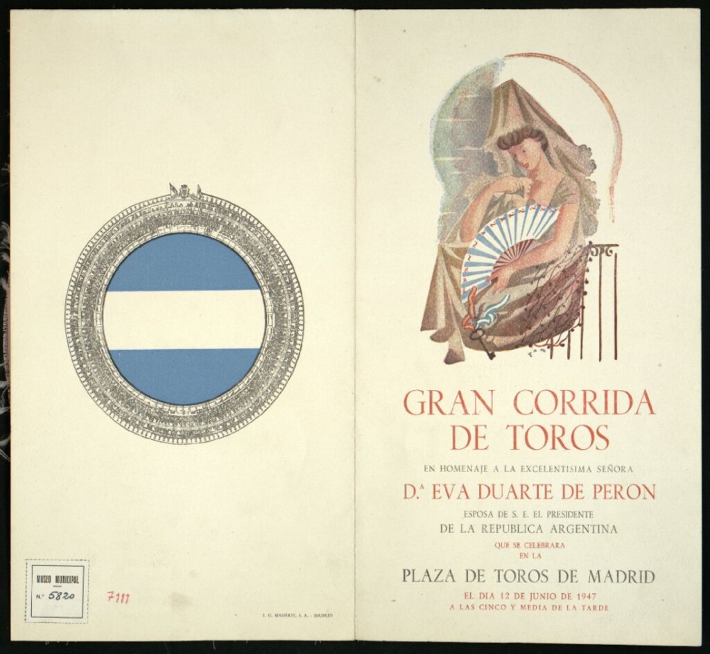 Miniatura de Corrida de toros celebrada el día 12 de junio de 1947