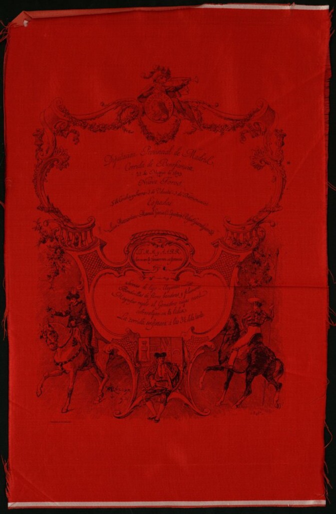 Miniatura de Corrida de toros celebrada el día 21 de mayo de 1893