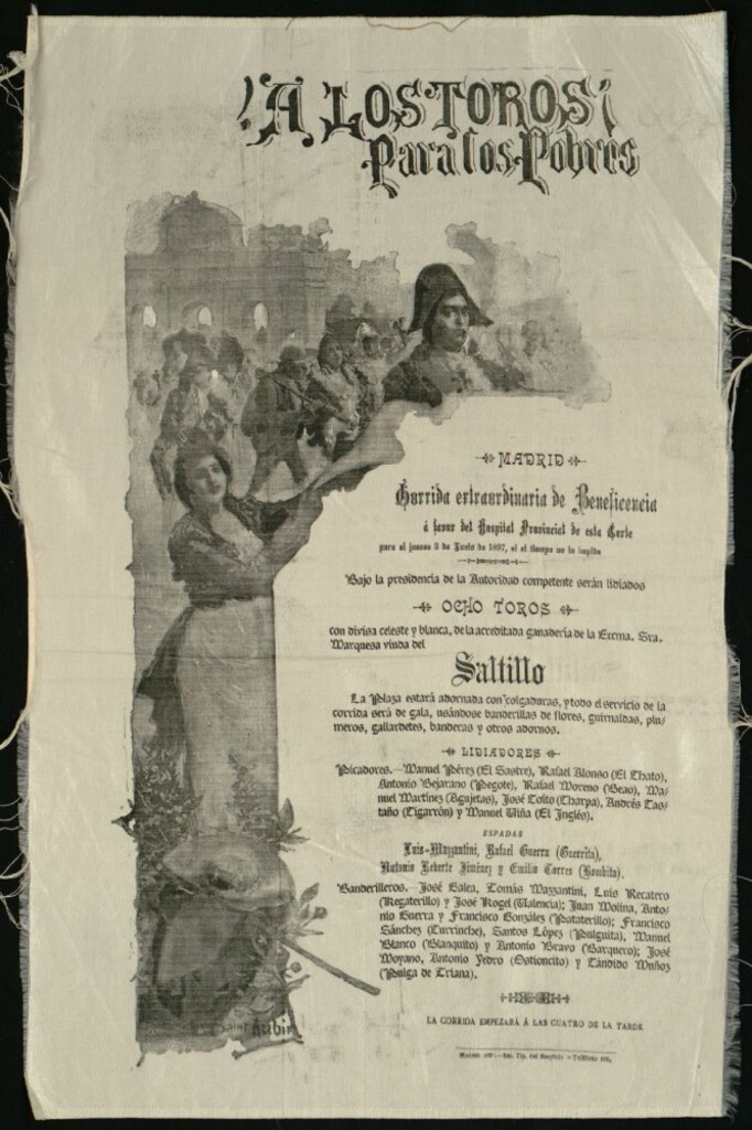 Miniatura de Corrida de toros celebrada el día 3 de junio de 1897