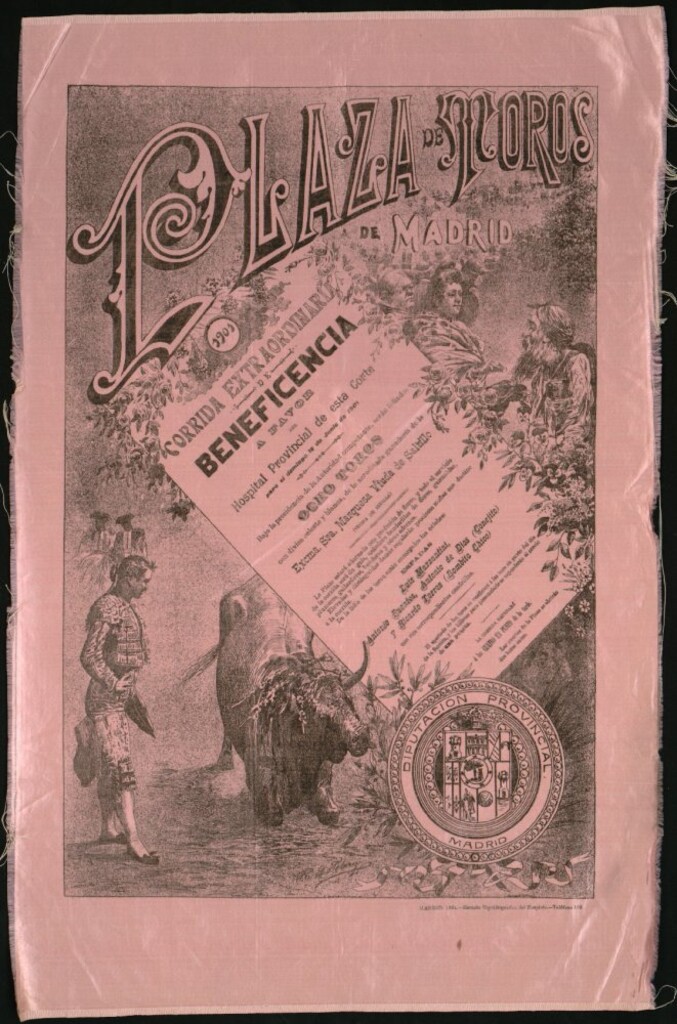 Miniatura de Corrida de toros celebrada el día 16 de junio de 1901