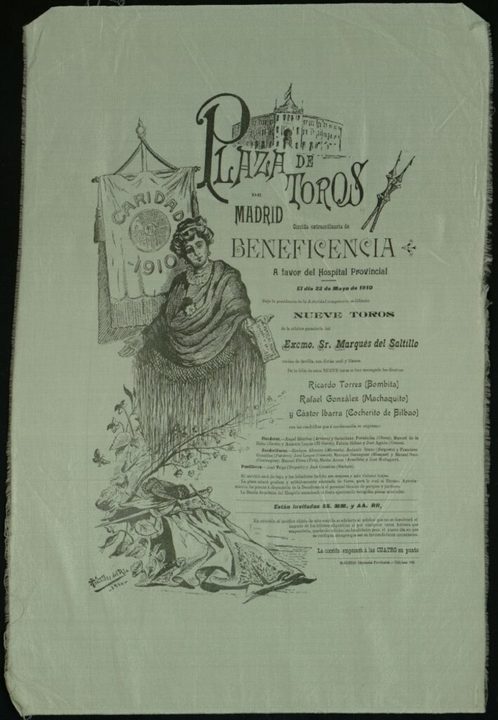Miniatura de Corrida de toros celebrada el día 22 de mayo de 1910