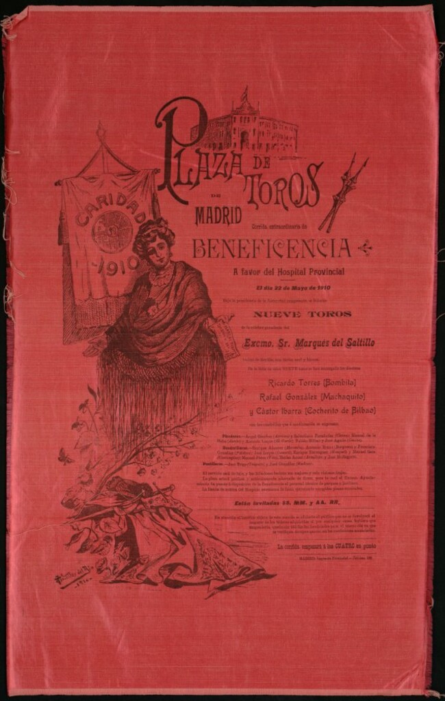 Miniatura de Corrida de toros celebrada el día 22 de mayo de 1910