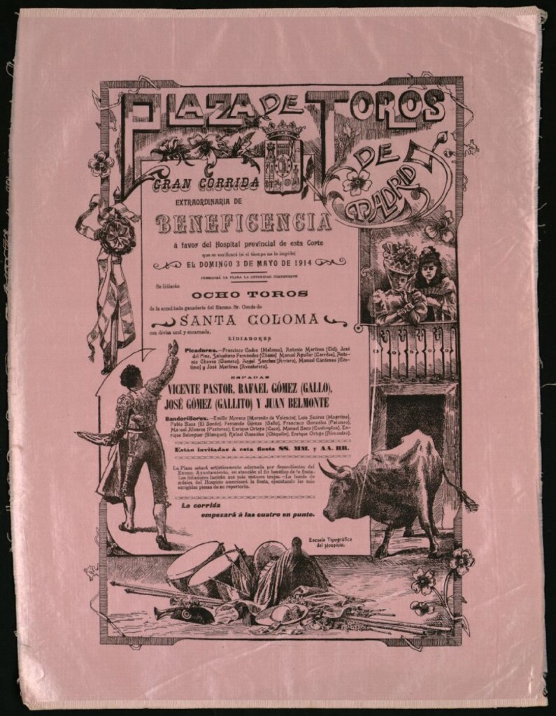 Miniatura de Corrida de toros celebrada el día 3 de mayo de 1914