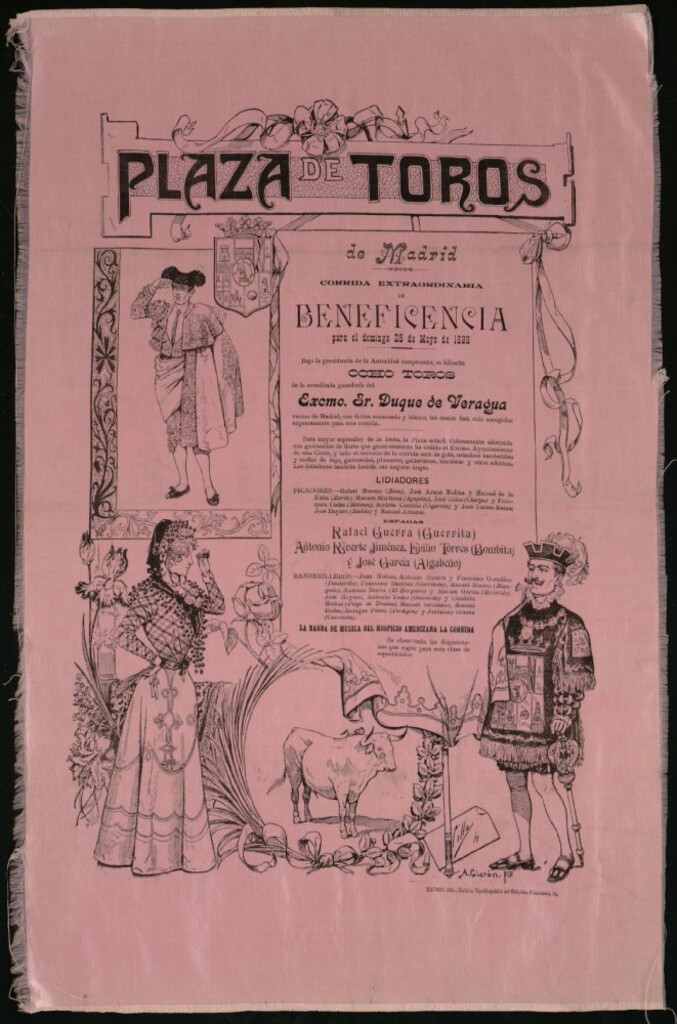 Miniatura de Corrida de toros celebrada el día 28 de mayo de 1899