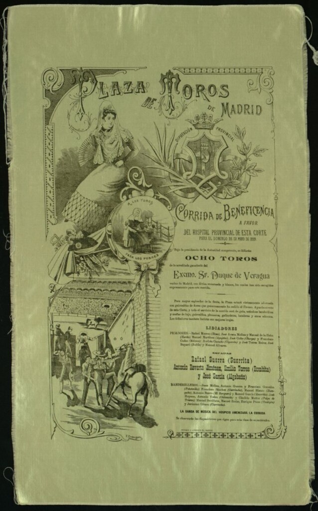 Miniatura de Corrida de toros celebrada el día 28 de mayo de 1899