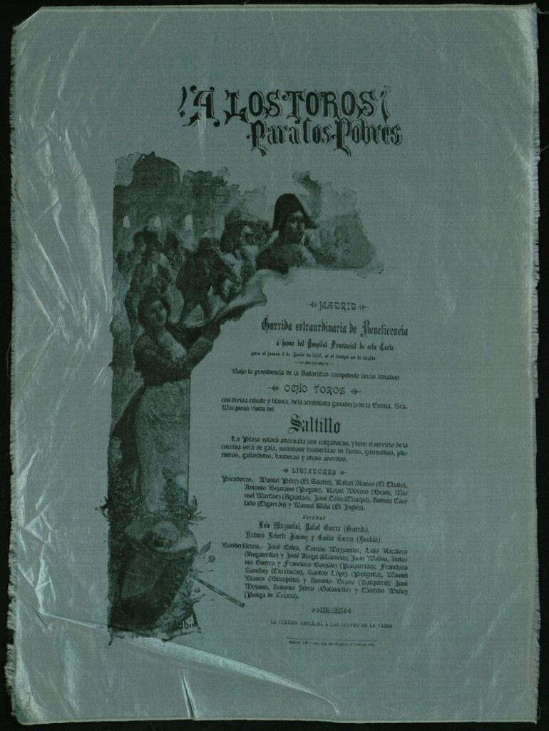 Miniatura de Corrida de toros celebrada el día 3 de junio de 1897