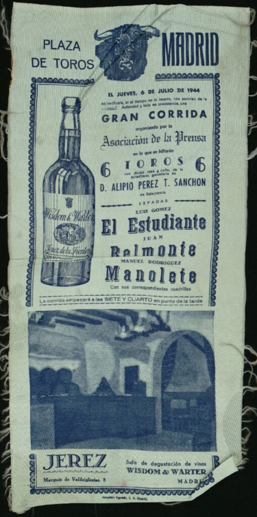 Miniatura de Corrida de toros celebrada el día 6 de julio de 1944