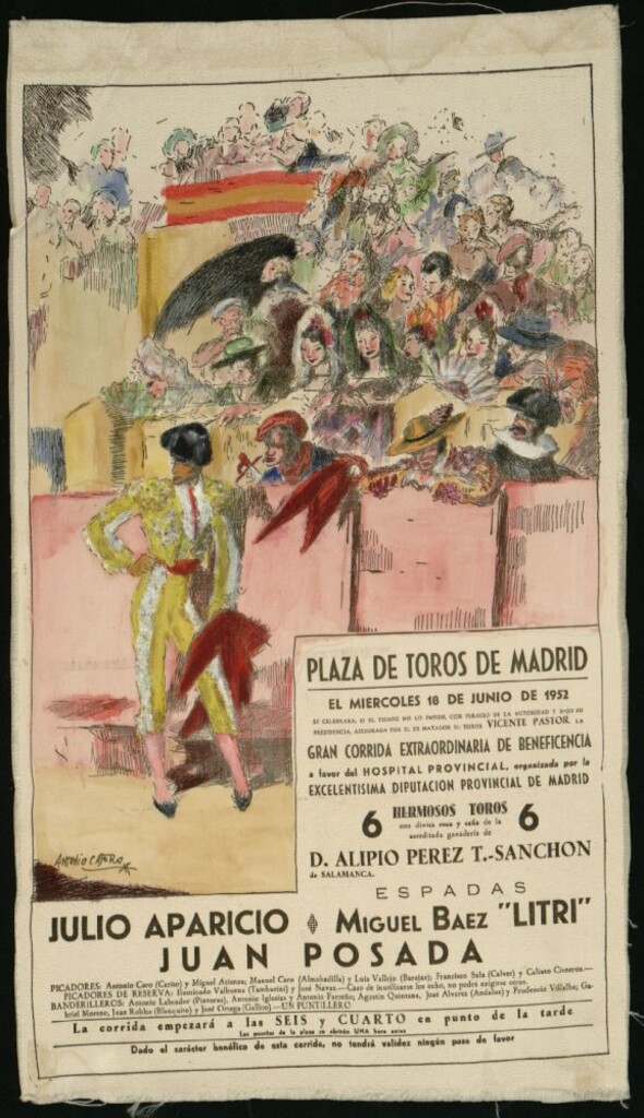 Miniatura de Corrida de toros celebrada el día 18 de junio de 1952