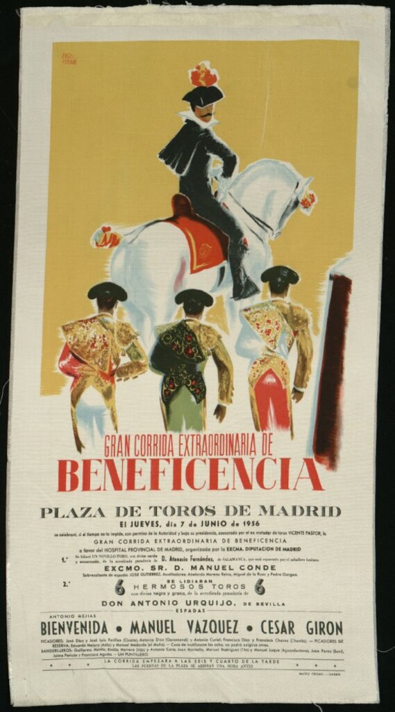 Miniatura de Corrida de toros celebrada el día 7 de junio de 1956