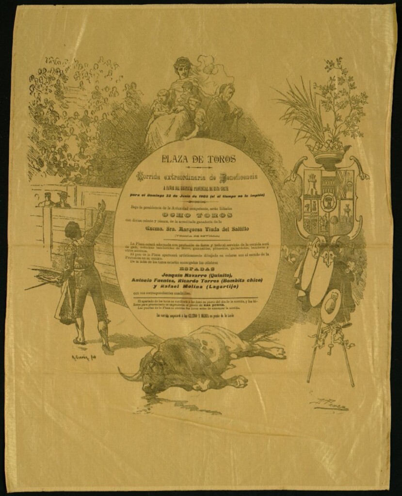 Miniatura de Corrida de toros celebrada el día 22 de junio de 1902