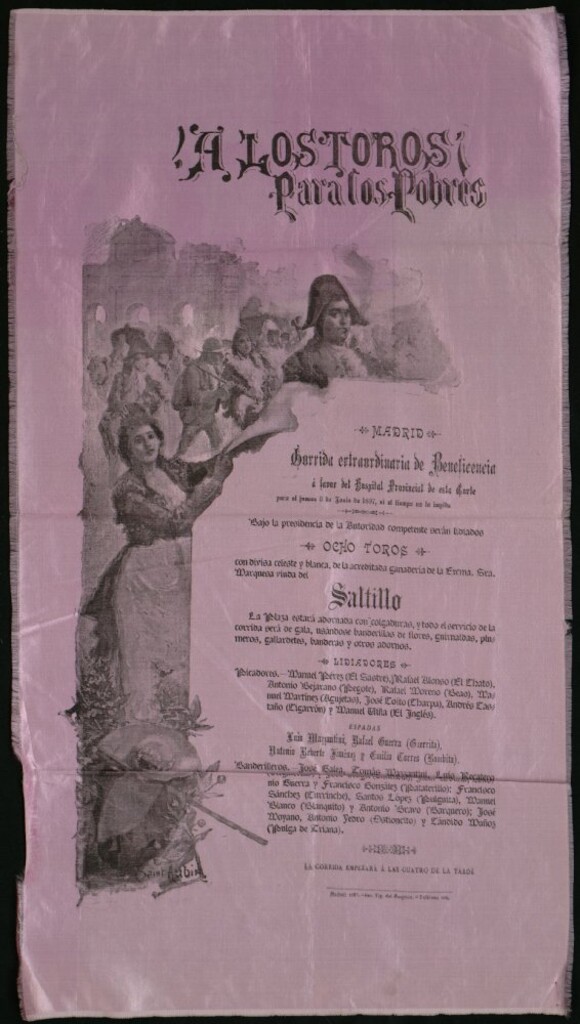 Miniatura de Corrida de toros celebrada el día 3 de junio de 1897