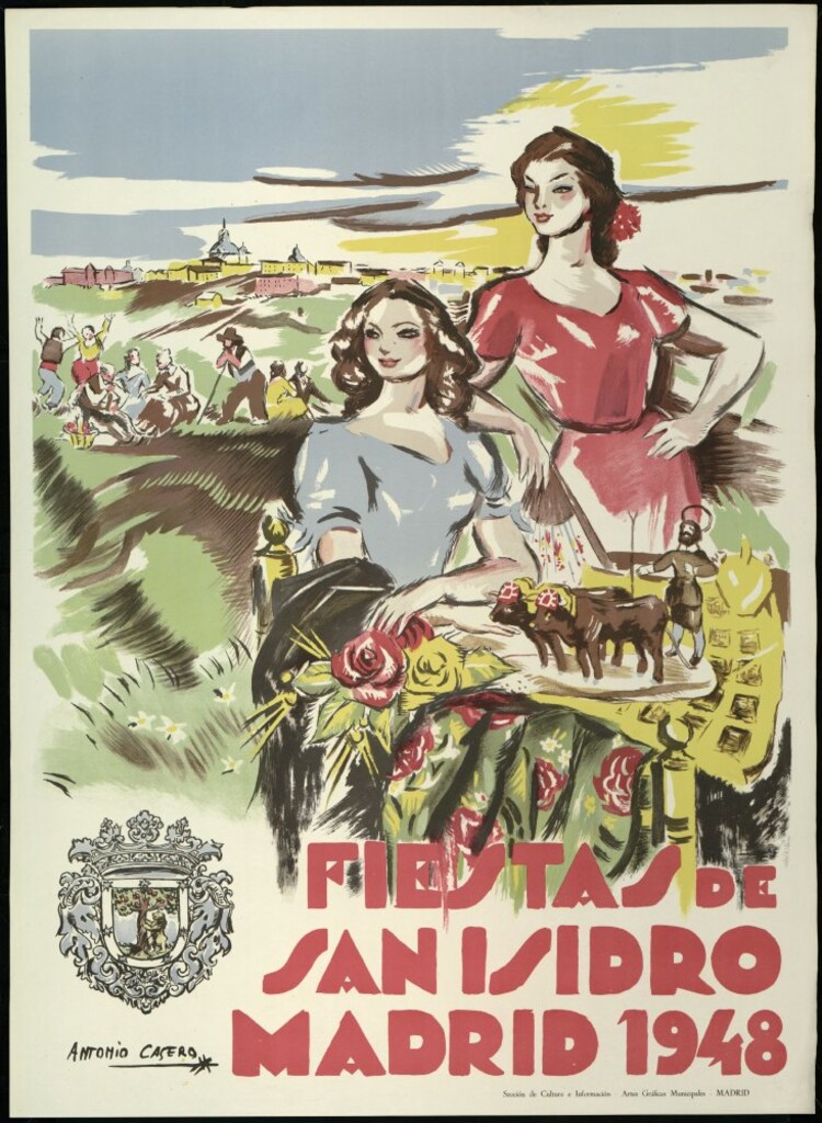 Miniatura de Fiestas de San Isidro Madrid 1948