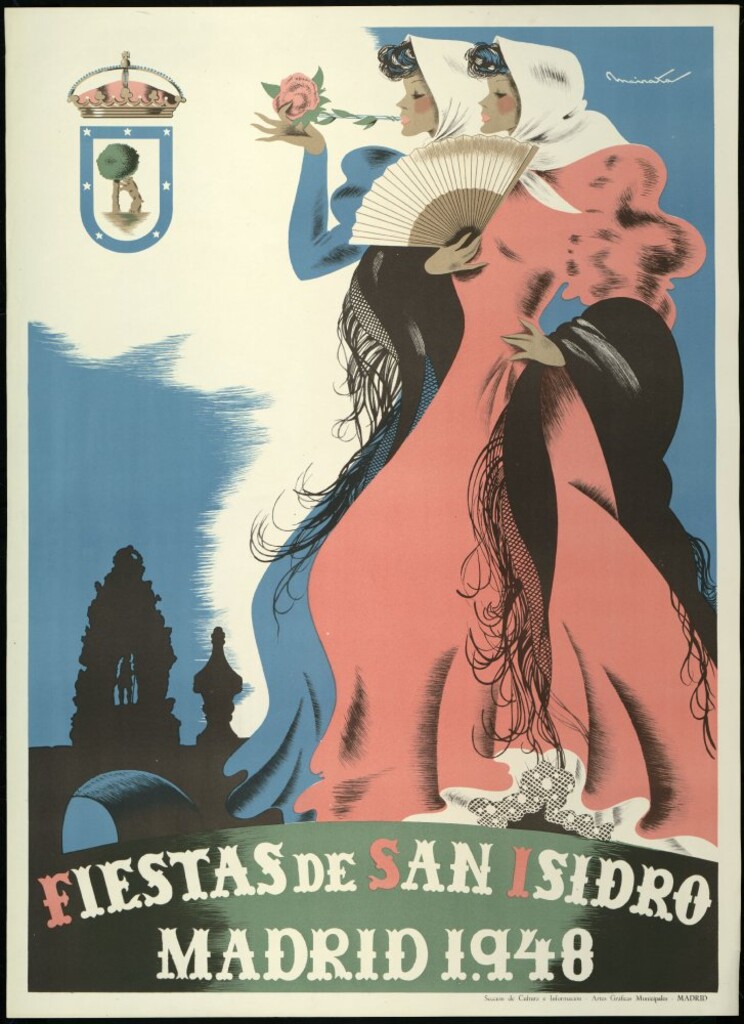 Miniatura de Fiestas de San Isidro Madrid 1948