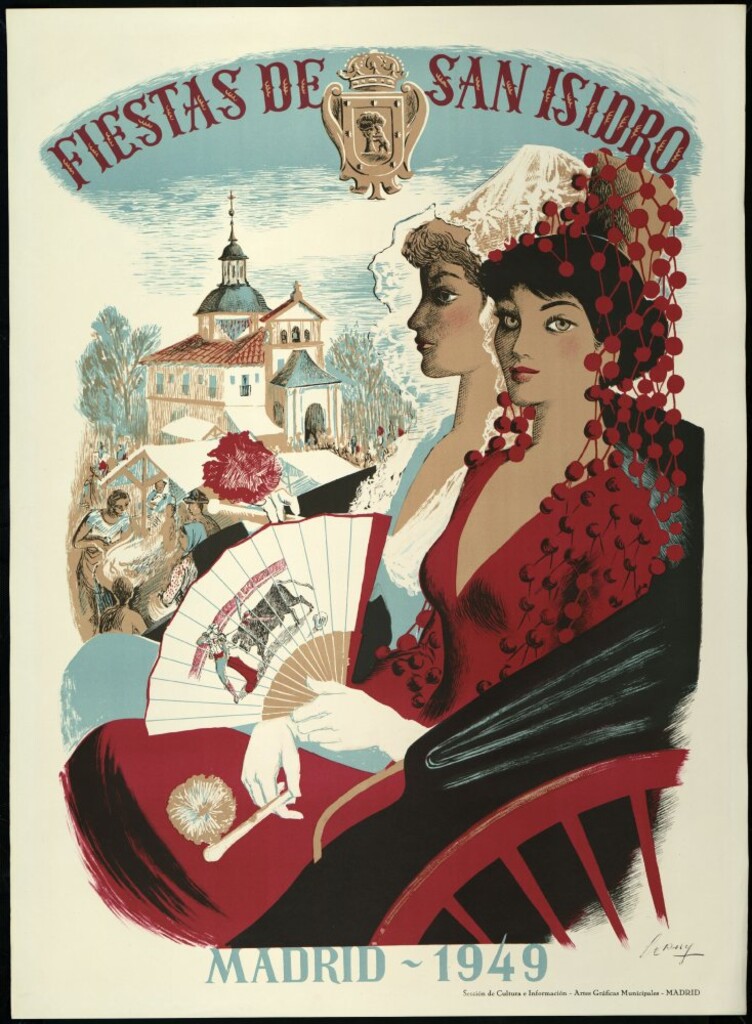 Miniatura de Fiestas de San Isidro Madrid 1949