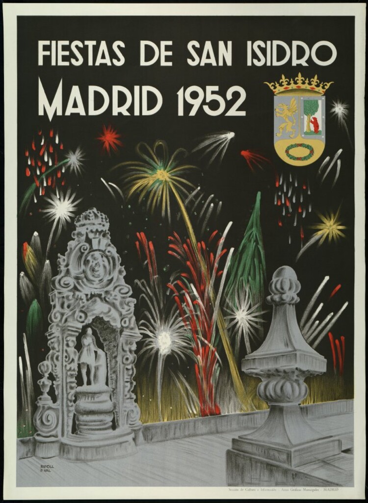 Miniatura de Fiestas de San Isidro Madrid 1952