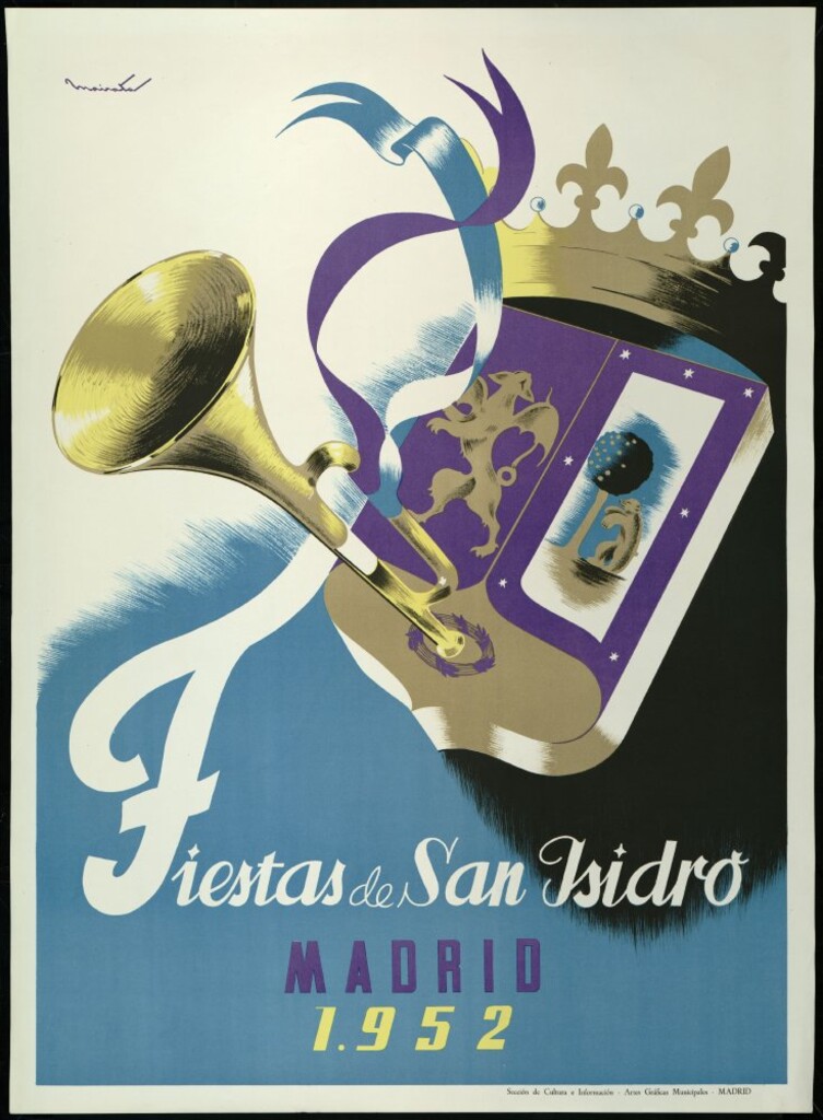 Miniatura de Fiestas de San Isidro Madrid 1952