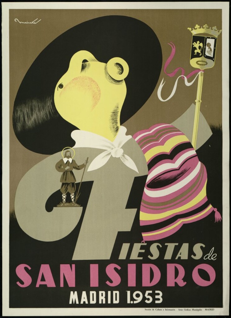 Miniatura de Fiestas de San Isidro Madrid 1953