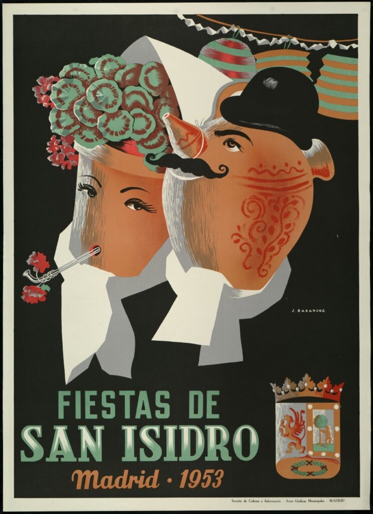 Miniatura de Fiestas de San Isidro Madrid 1953