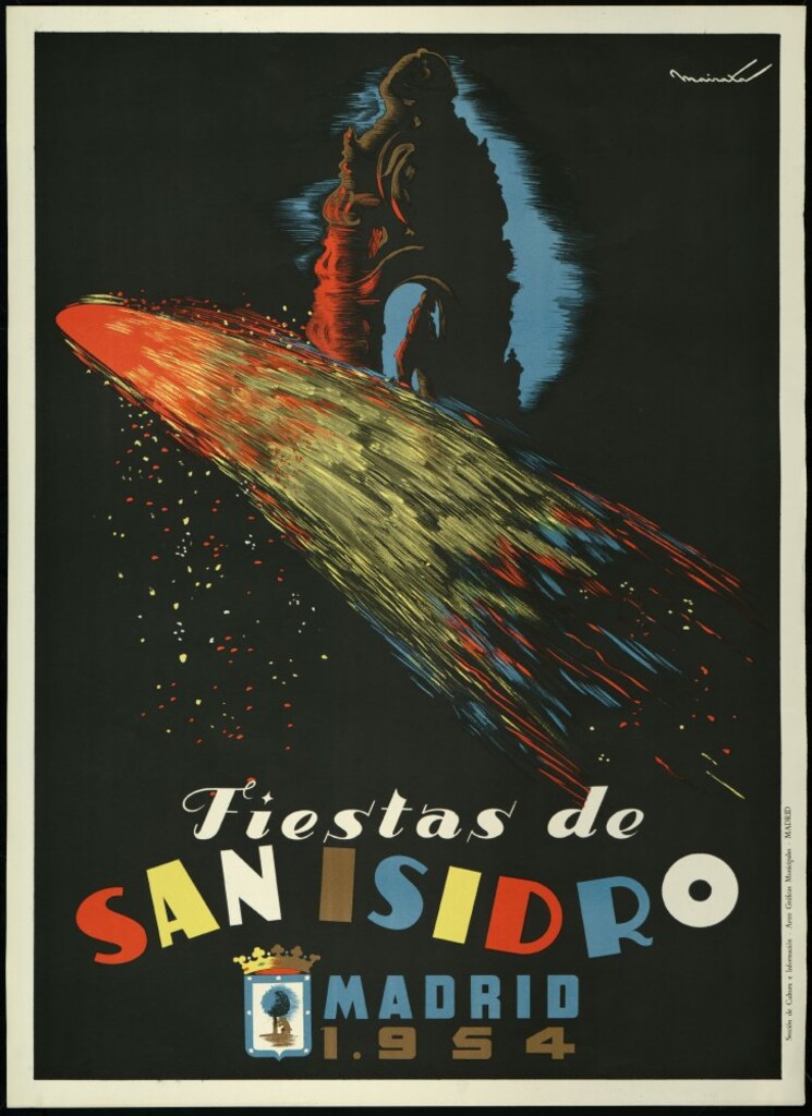 Miniatura de Fiestas de San Isidro Madrid 1954