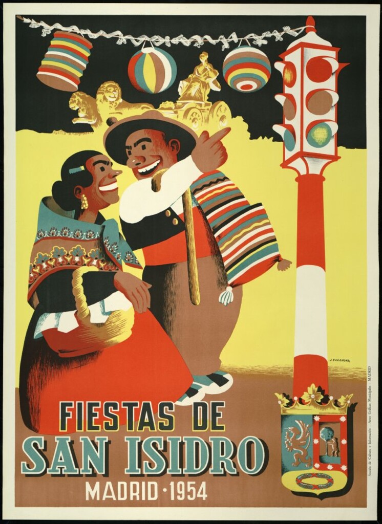 Miniatura de Fiestas de San Isidro Madrid 1954