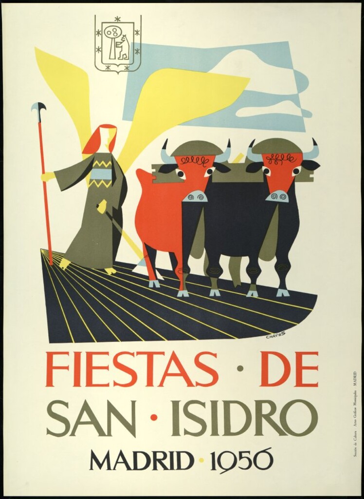 Miniatura de Fiestas de San Isidro Madrid 1956