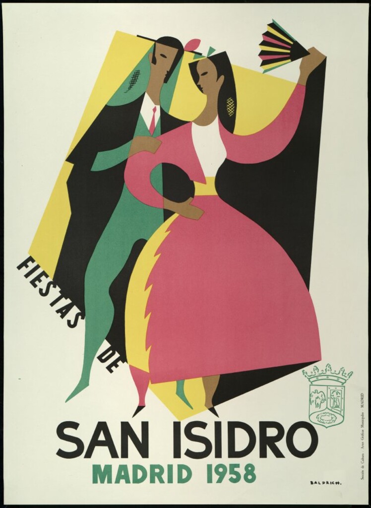 Miniatura de Fiestas de San Isidro Madrid 1958