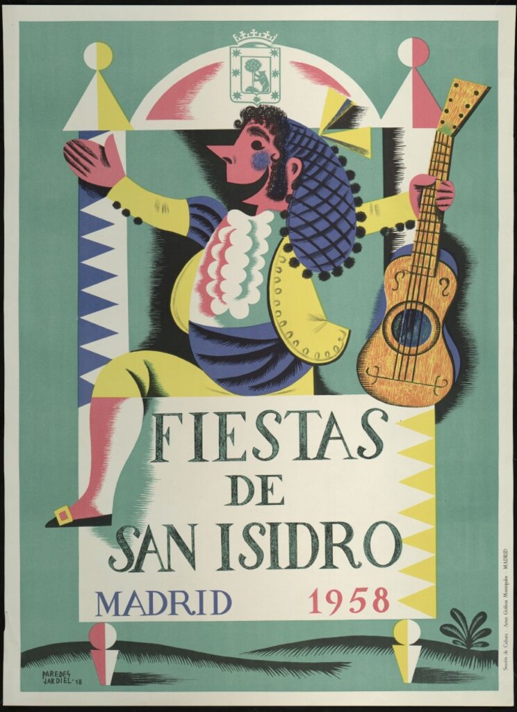 Miniatura de Fiestas de San Isidro Madrid 1958
