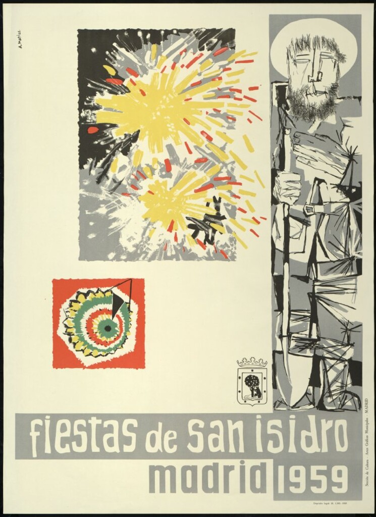 Miniatura de Fiestas de San Isidro Madrid 1959