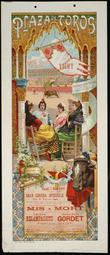 Miniatura de Plaza de Toros de Vichy, 7 de agosto de 1911