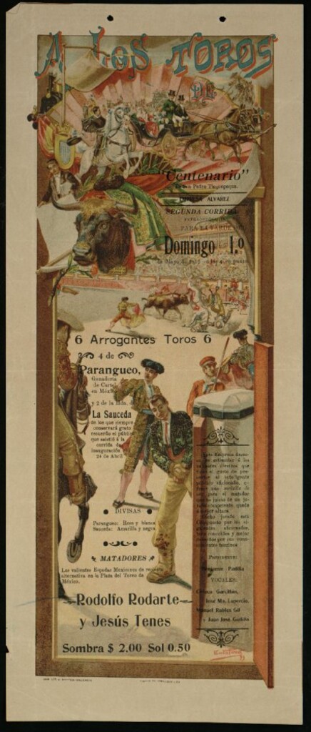 Miniatura de Plaza de Toros de San Pedro Tlaquepaque, 1 de mayo de 1910