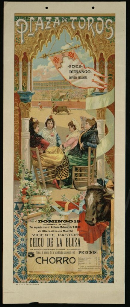 Miniatura de Plaza de Toros de Durango, 19 de noviembre de 1905