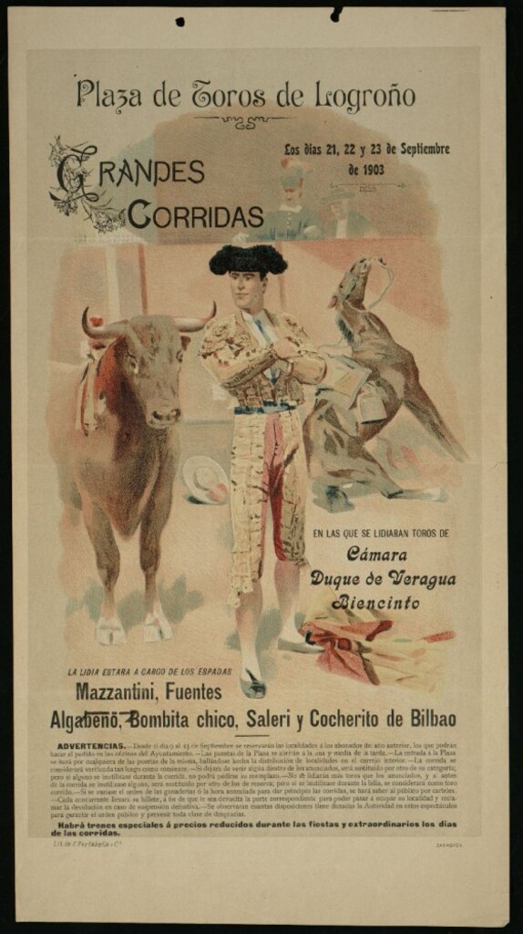 Miniatura de Plaza de Toros de Logroño, 21, 22 y 23 de septiembre de 1903