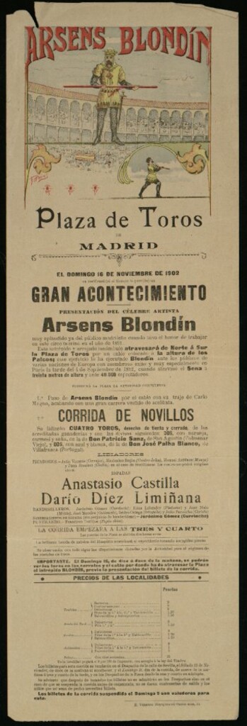 Miniatura de Plaza de Toros de Madrid, 16 de noviembre de 1902