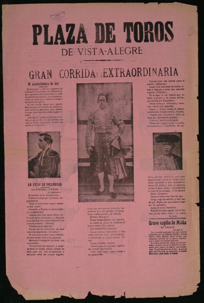 Miniatura de Plaza de Toros de Vista-Alegre, 29 de septiembre de 1912