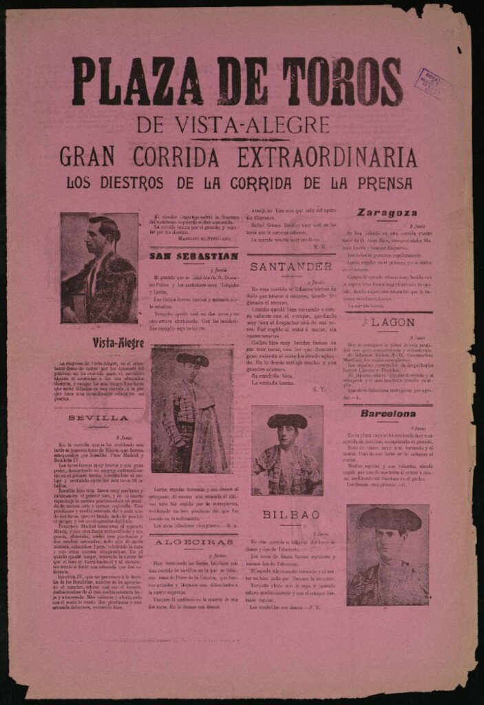 Miniatura de Plaza de Toros de Vista-Alegre, 16 de junio de 1912