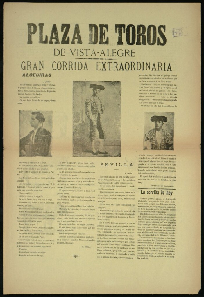 Miniatura de Plaza de Toros de Vista-Alegre, 9 de junio de 1912