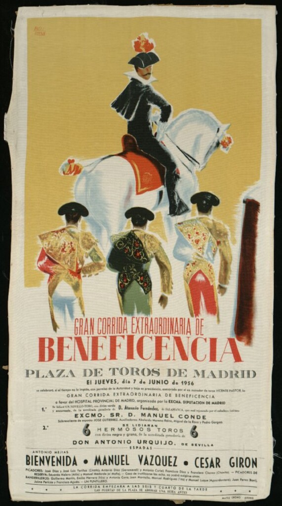 Miniatura de Plaza de Toros de Madrid. 1956