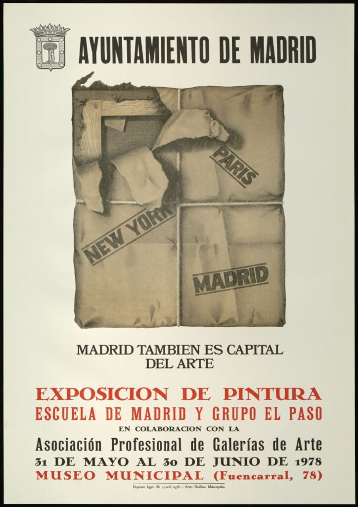 Miniatura de Exposición de Pintura Escuela de Madrid y Grupo El Paso, 31 de mayo-30 junio de 1978