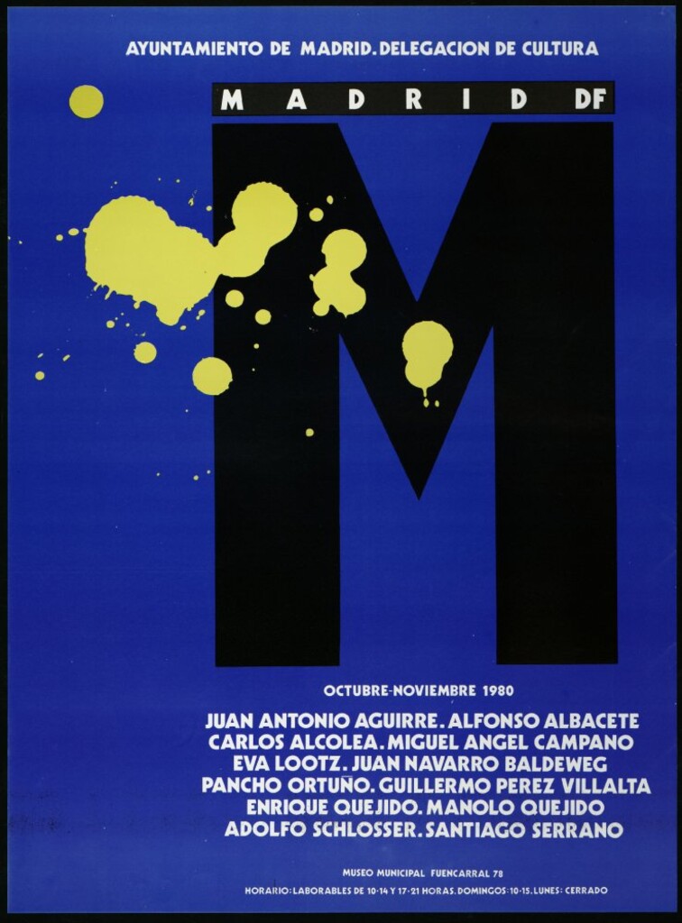 Miniatura de Madrid DF : [exposición] octubre-noviembre 1980