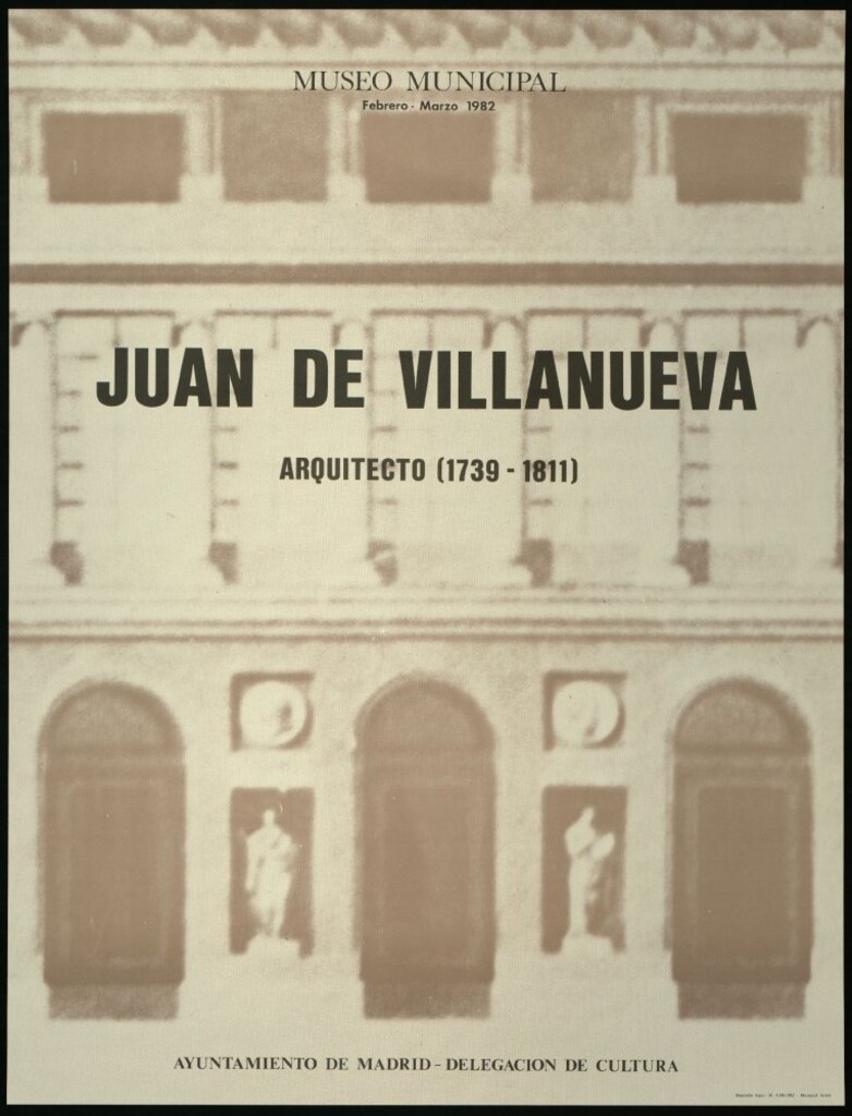 Miniatura de Juan de Villanueva, arquitecto (1739-1811) : [exposición, febrero-marzo 1982]