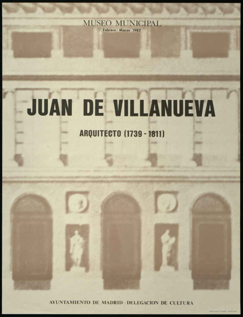 Miniatura de Juan de Villanueva, arquitecto (1739-1811) : [exposición, febrero-marzo 1982]