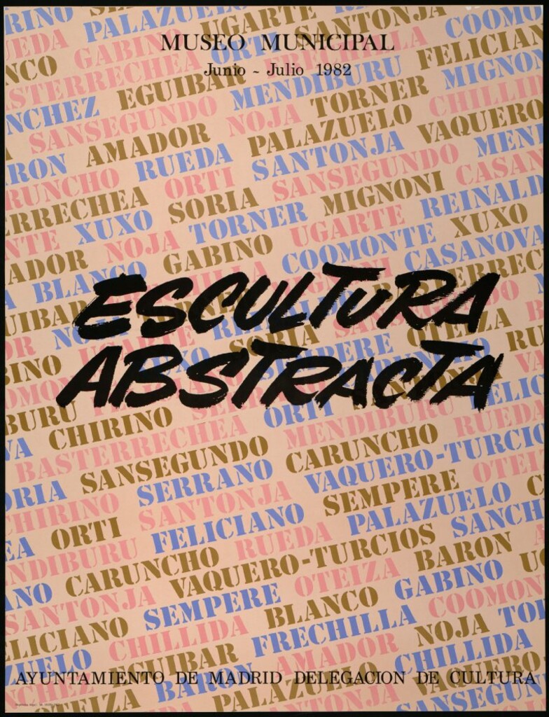 Miniatura de Escultura Abstracta: [exposición] junio-julio 1982