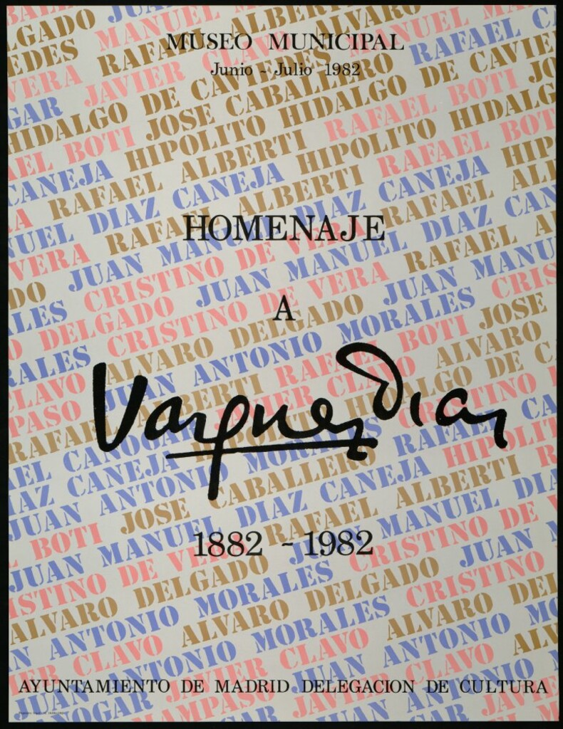 Miniatura de Homenaje a Vázquez Díaz, 1882-1982 : [exposición] junio-julio 1982